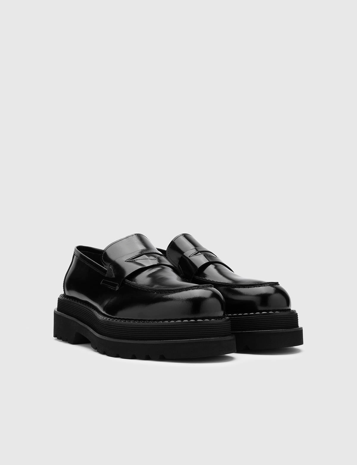 Arve Black Florentic Leather Men's Loafer