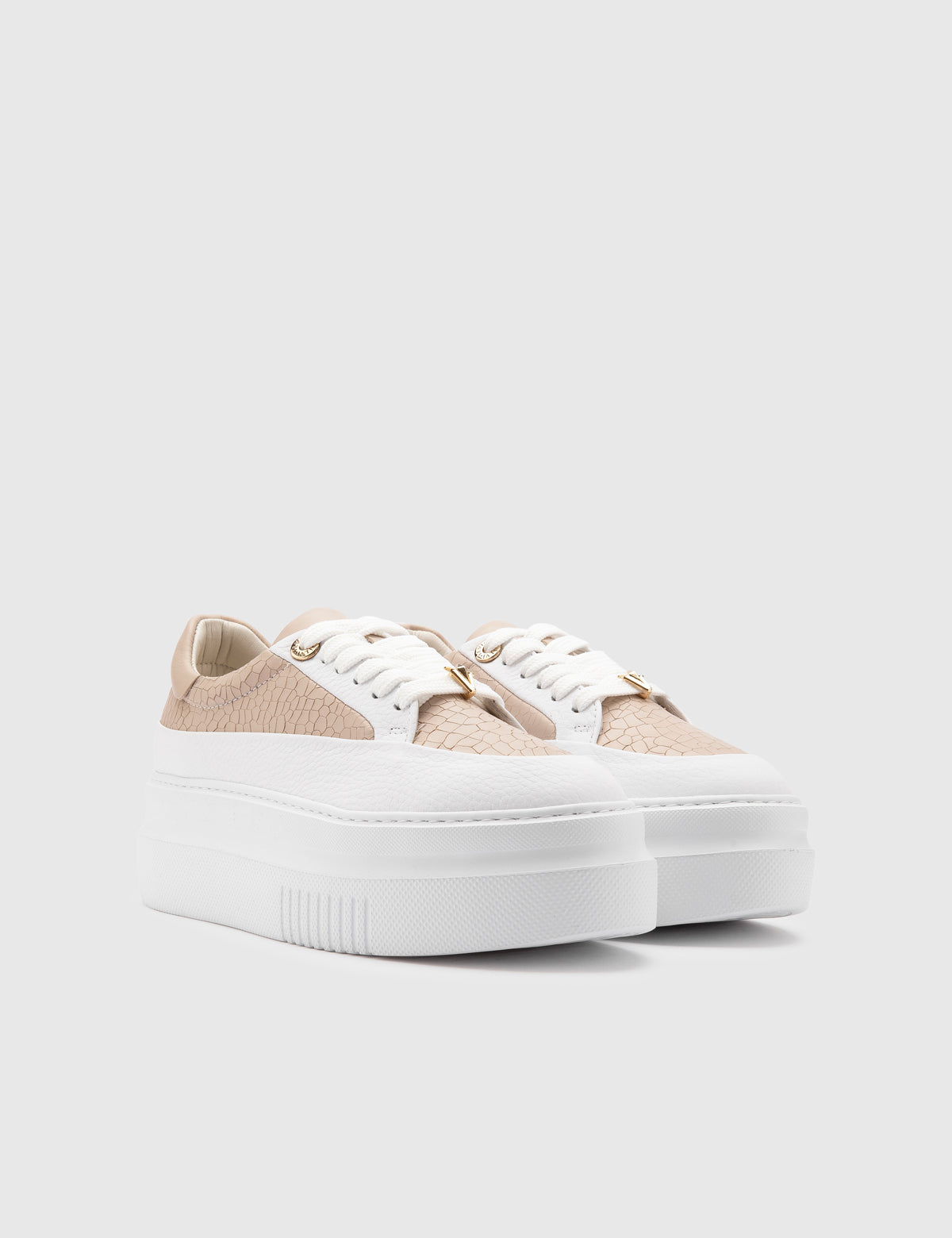 Fien Mink Leather Women's Sneaker