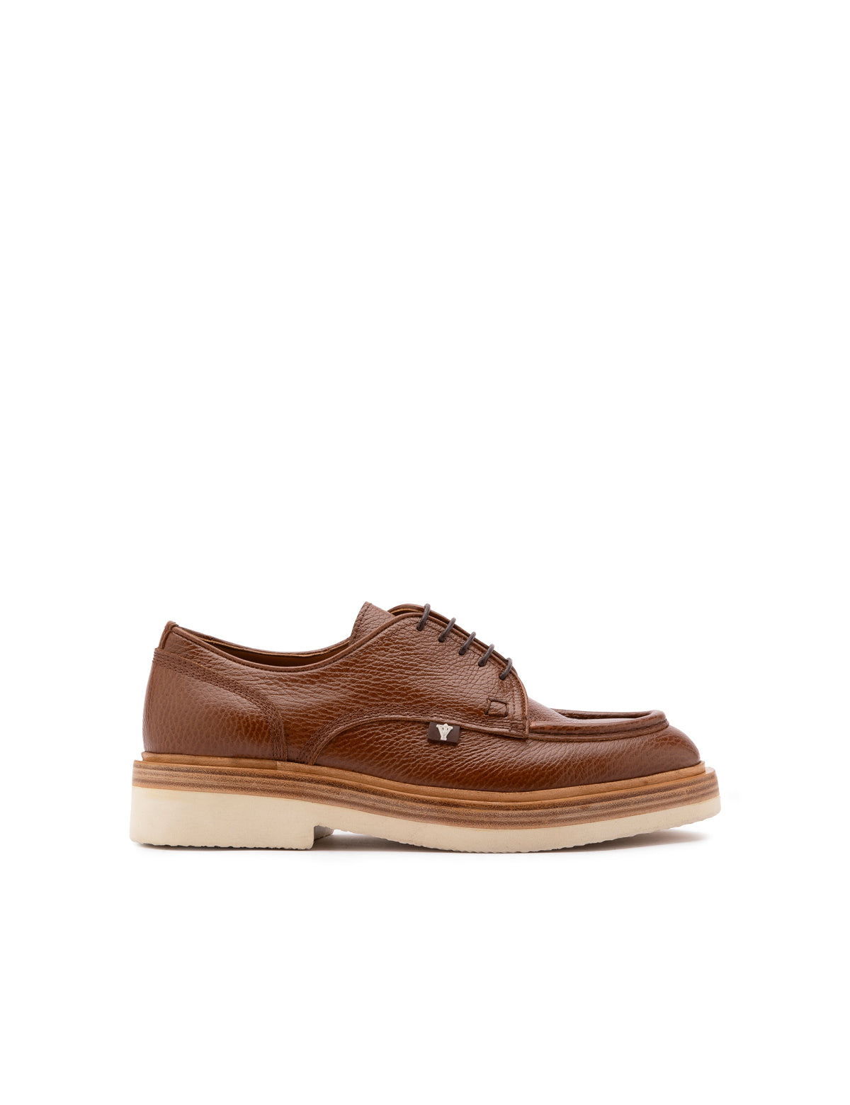 Clemente Saddle Brown Floater Leather Men's Oxford