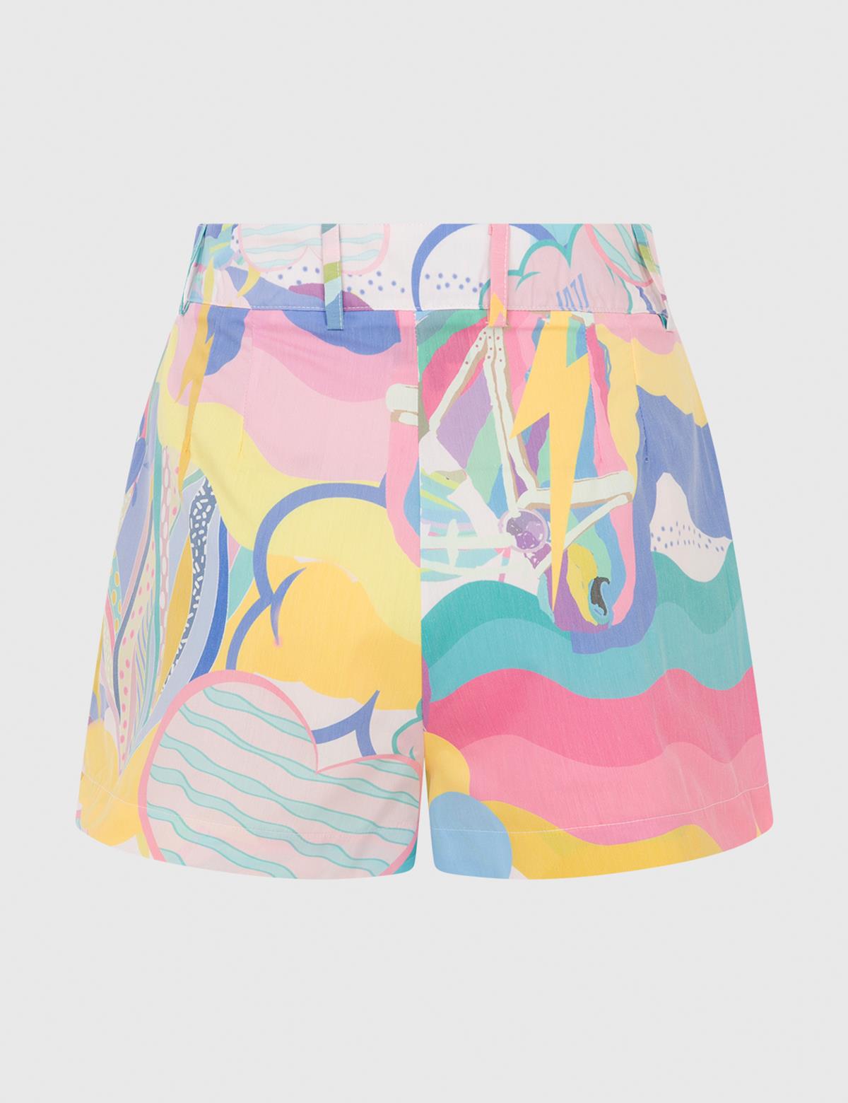 Lıslet Multicolor Women's Shorts