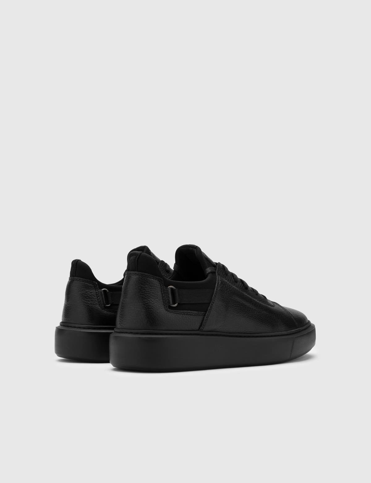 Nigora Black Floater Leather Men's Sneaker