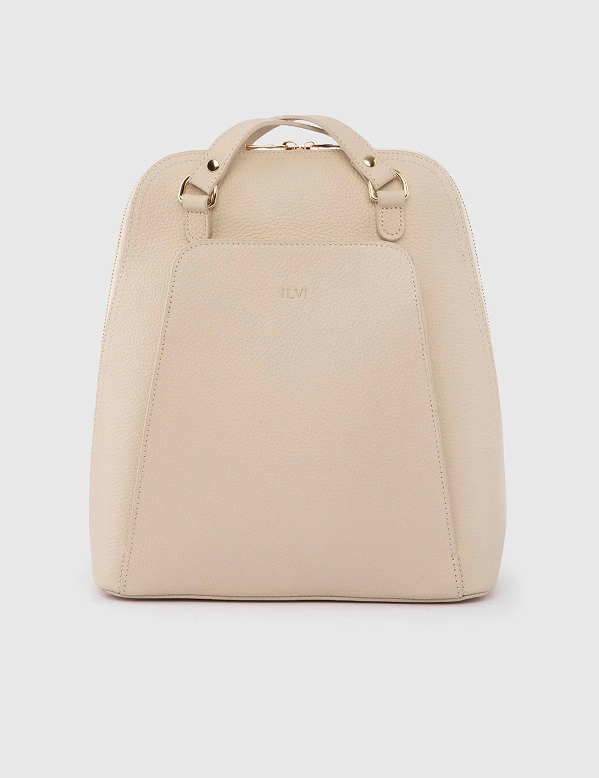 Osan Cream Floater Leather Women's Backpack