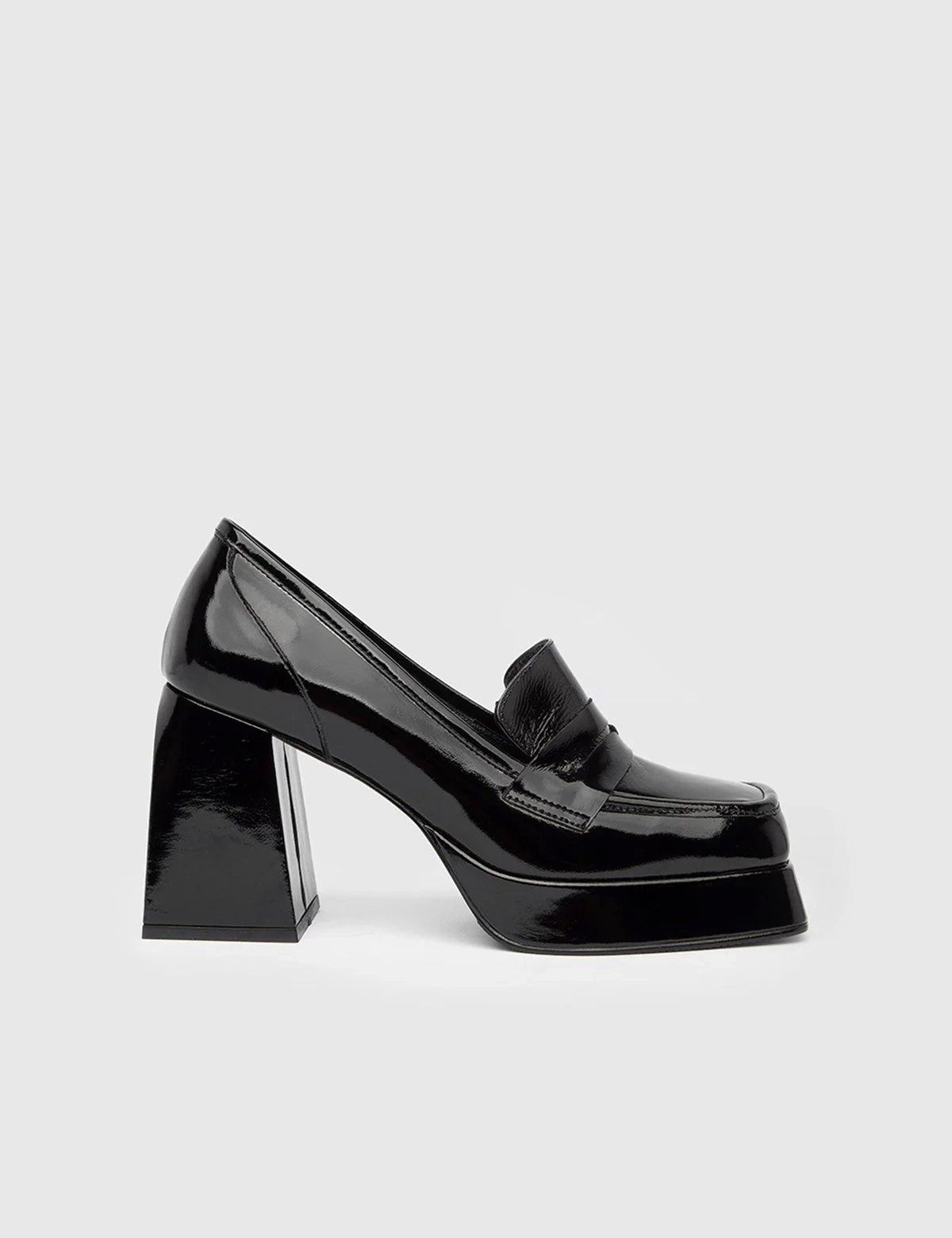 Senat Black Patent Leather Women's Pump